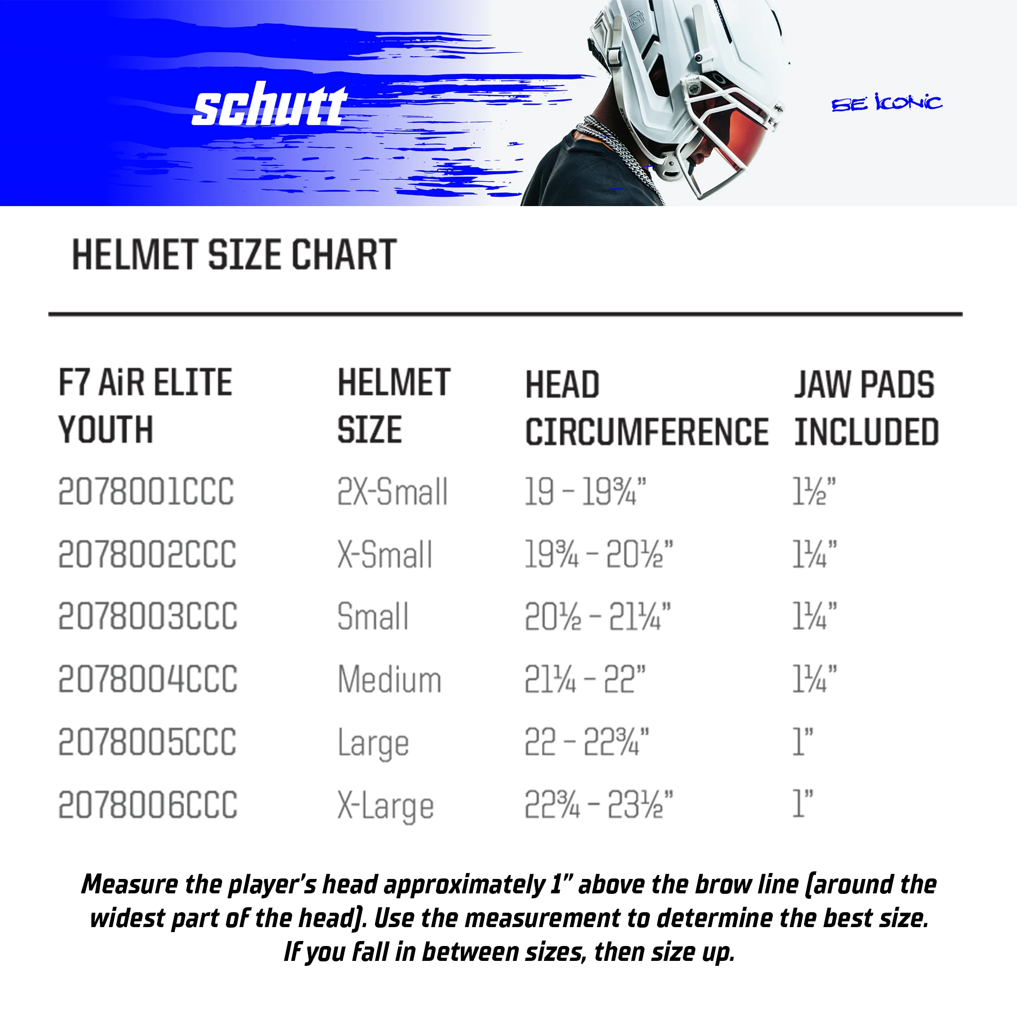F7 AiR YOUTH ELITE HELMET - Image 11