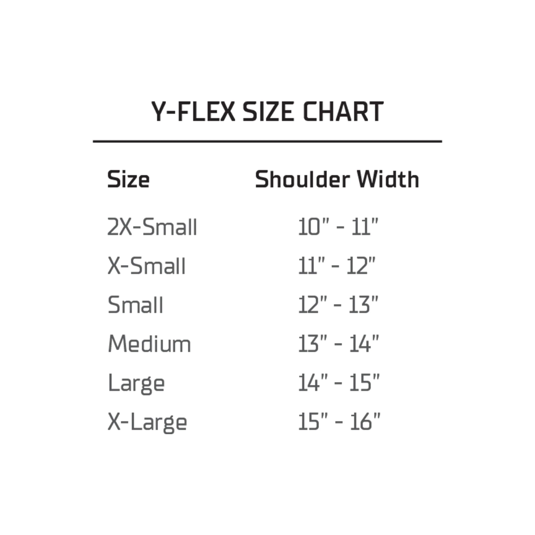 Y-FLEX YOUTH SHOULDER PADS - Image 4